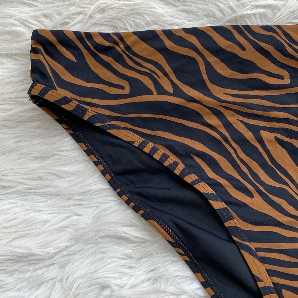 Knix | Tiger Stripe Leakproof Bikini Swim Bottom